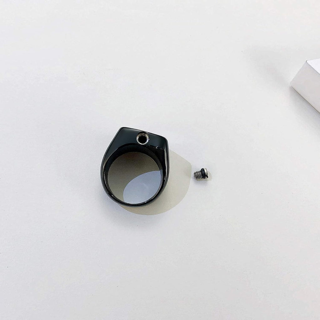 Tree of Life Cremation Urn Men Rings,Hold Loved Ones Ashes for Funeral Keepsake,Memorial Jewelry,with Tool (7)