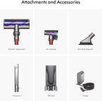 Dyson V11 Origin Cordless Vacuum, 185AW, 3 Power Modes, Up to 60 Minutes,² Deep Cleans Hard Floors and Carpets, Detangles pet Hair, Converts to Handheld