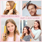 LUXXII (4 Pack) 9.25" Sturdy Rat Tail Comb Fine-tooth Hair Combs with Thin and Long Handle (Black and Brown)