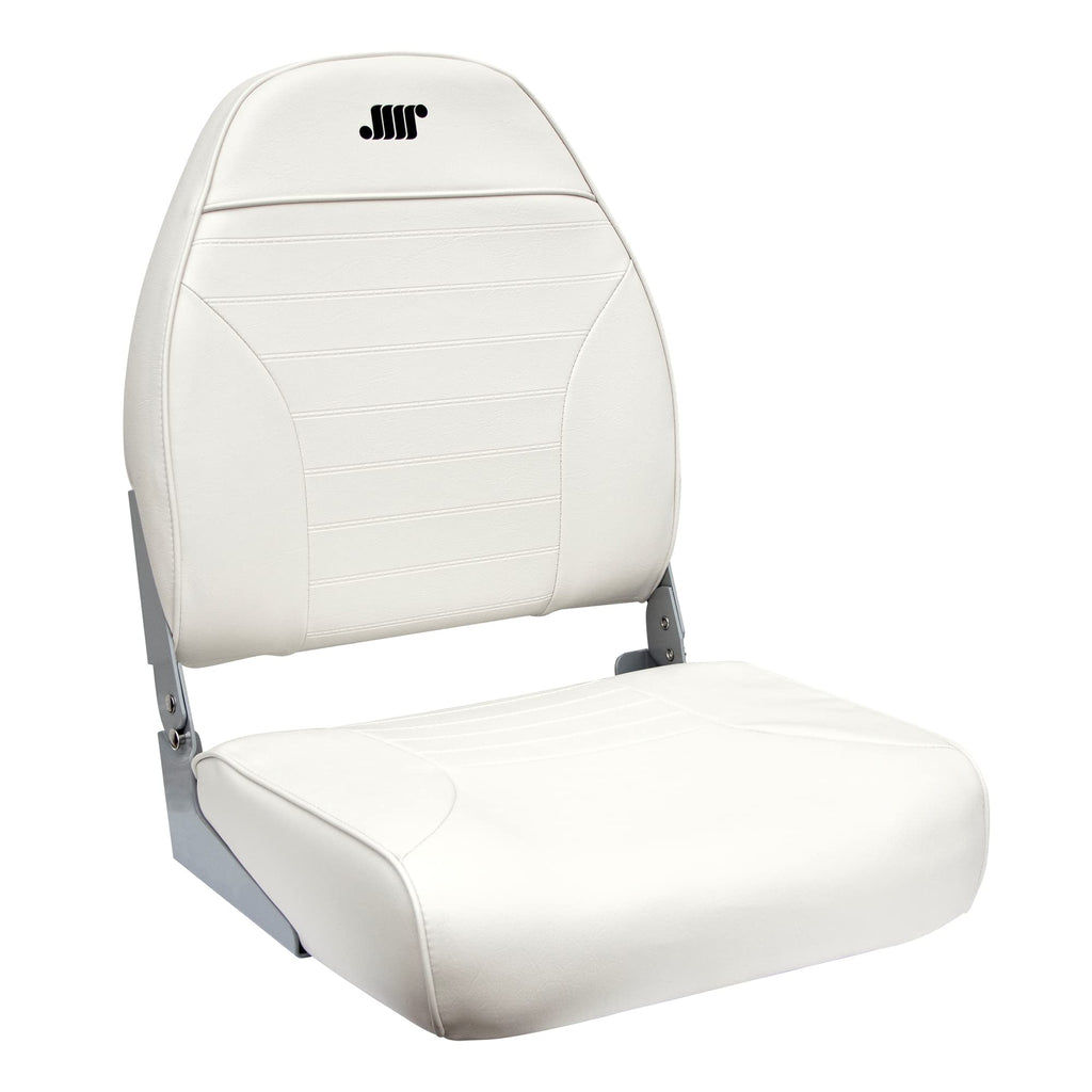 Wise Mid-Back Fishing Boat Seat with Logo