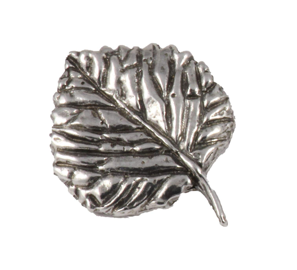 Handcrafted Tree Leaf Brooch and Lapel Pins - Canadian Maple, Maple, and Aspen Leaves - Pewter, Copper, Gold, Hand Painted - Handmade in The United States