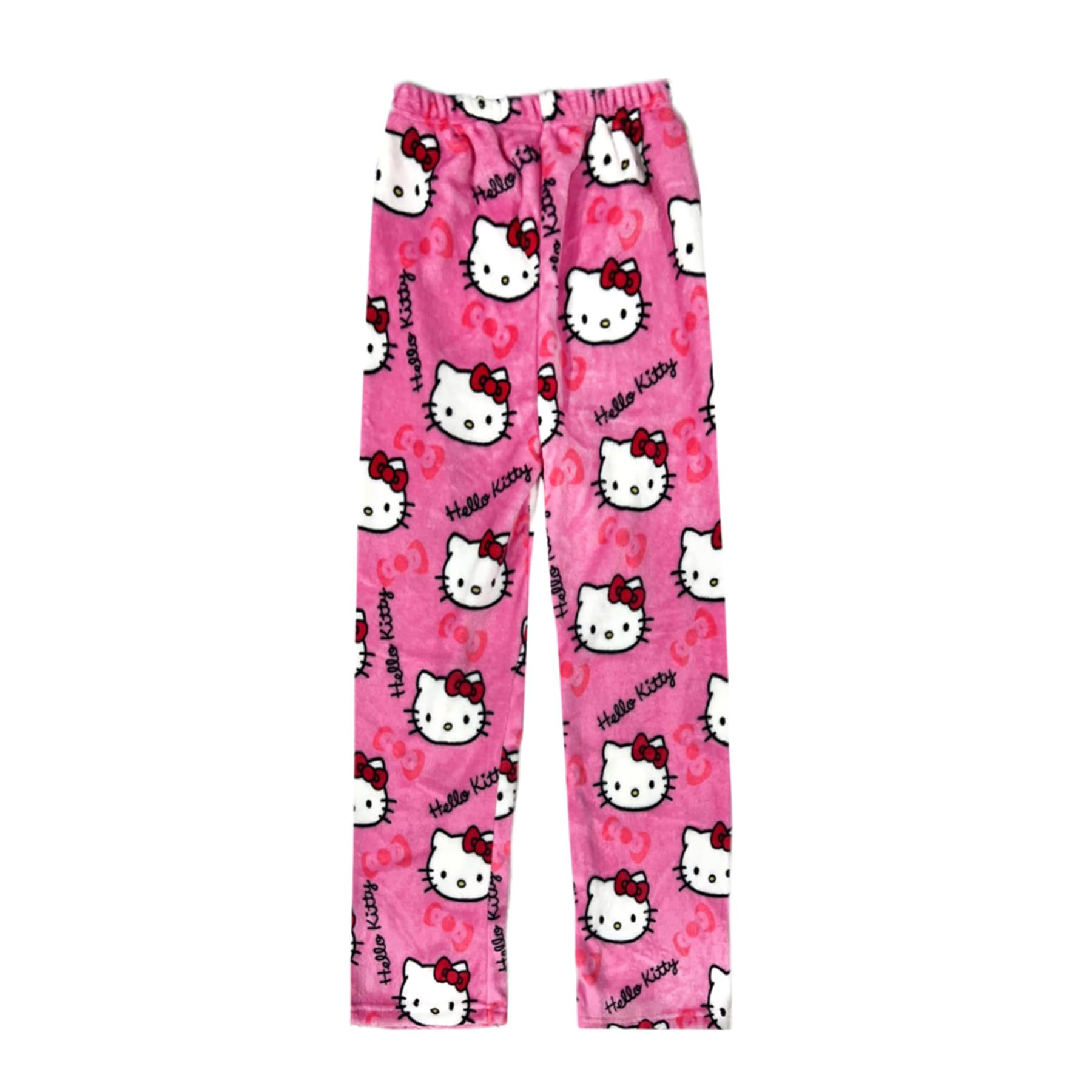 Fpvcqnm Kawaii Halloween Pajamas Pants Halloween Cat Pajamas Flannel Sleep Pajama Pants Cartoon Anime Pajama for Women Men