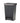 Rubbermaid Premier Series III Step-On Trash Can for Home and Kitchen, with Stainless Steel Rim, 12.4 Gallon, Charcoal, for Home/Kitchen/Garage/Apartment/Office