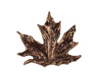 Handcrafted Tree Leaf Brooch and Lapel Pins - Canadian Maple, Maple, and Aspen Leaves - Pewter, Copper, Gold, Hand Painted - Handmade in The United States