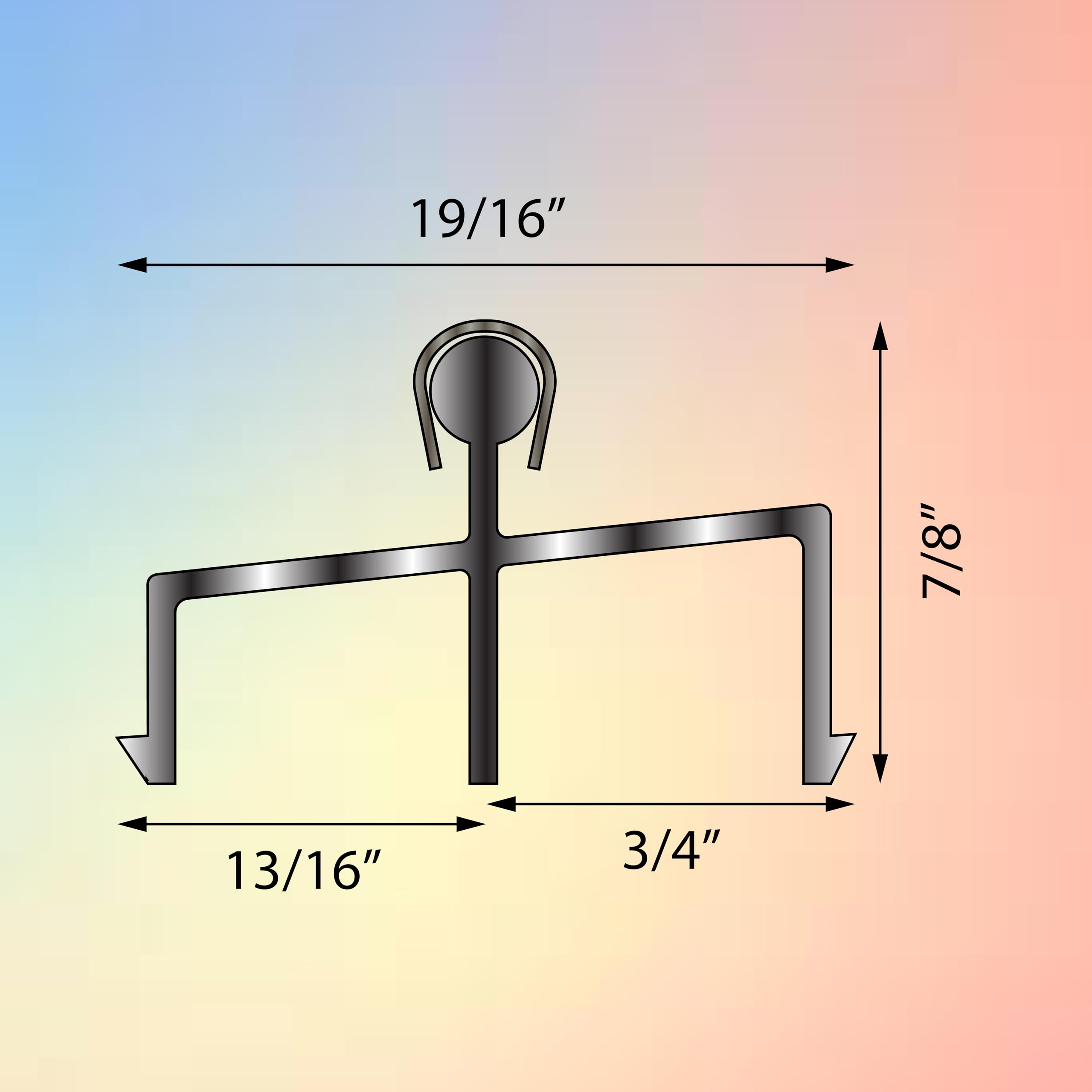 CBW Doors Sliding Doors Double Panel Track (1, 72 Inch)