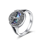 ONEFINITY Tree of Life Rings Sterling Silver Celtic Knot Tree of Life Rings Family Tree Jewelry Gifts for Women