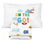 Sunny Side Up Minecraft Creeper & Animals Twin Sheet Set - 3 Piece Kids Bedding Set Includes Pillow Cover - Super Soft Microfiber Sheets