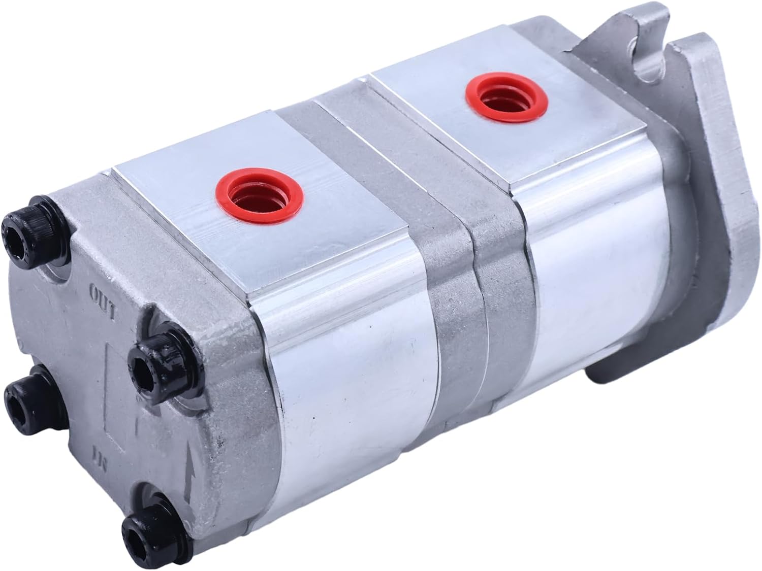 FridayParts Hydraulic Double Gear Pump HGP-33A-F6/6R HGP33AF66R Replacement