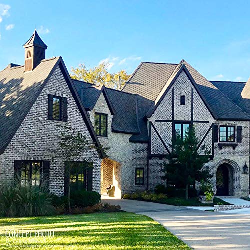 Ekena Millwork RBJ06S16X048RWR TimberCraft Three 5 3/8" Boards Joined Board-n-Batten, Rustic Wood Shutters (Per Pair), 16 1/8"W x 48"H, Rough Sawn Western Red Cedar