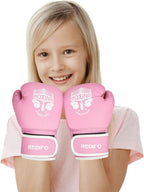 Kids Boxing Gloves, Sponge Foam Training Sparring Gloves Thai Kick Boxing for Kid and Youth, Suitable for Boys and Girls Age 3 to 9 Years