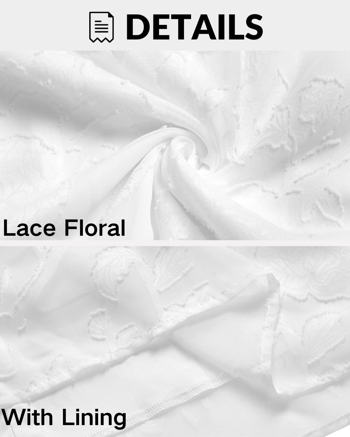 پیراهن سفید سایز بزرگ برای زنان با فرم بدن پر ۲۰۲۵ ماکسی پیچیده یقه هفت آستین پرچین گیپور گلدار تابستانی بلند با کمربند