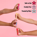 Lip Smacker Hello Kitty Lip Balm, Peach Gummy Flavored Moisturizing, Smoothing Soft Shine, Hydrating & Protecting Fun Tasty Flavors, Cruelty-Free - Peach Gummy