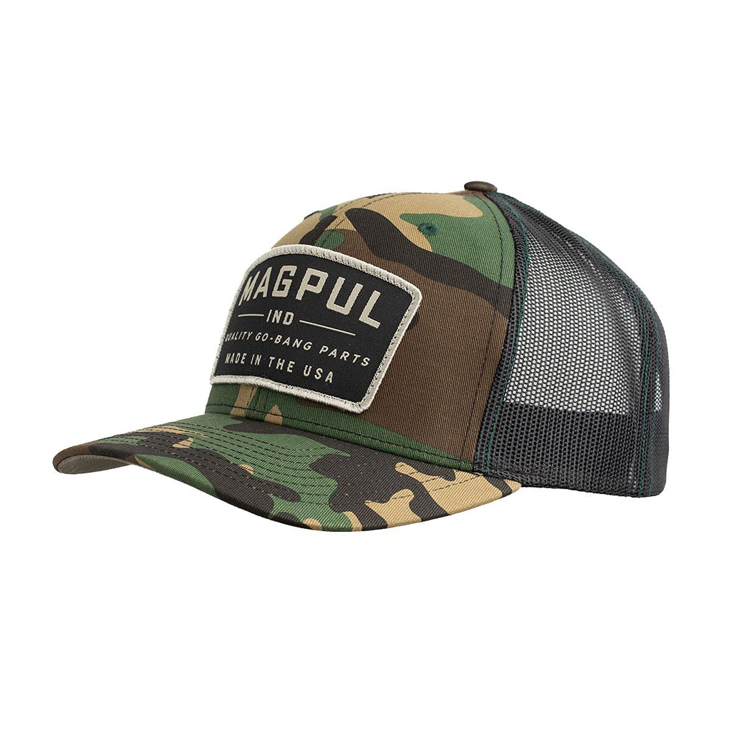 Casquette de baseball Snap Back pour hommes Magpul, taille unique, casquette camionneur Go Bang camouflage forêt, US
