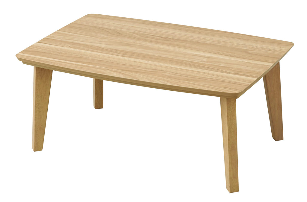 US-KLY Kotatsu Heater Table Low-Lying Dining and Work Desk (Rectangle W35.4 xD23.6 xH15.4 Inchies, Brown)