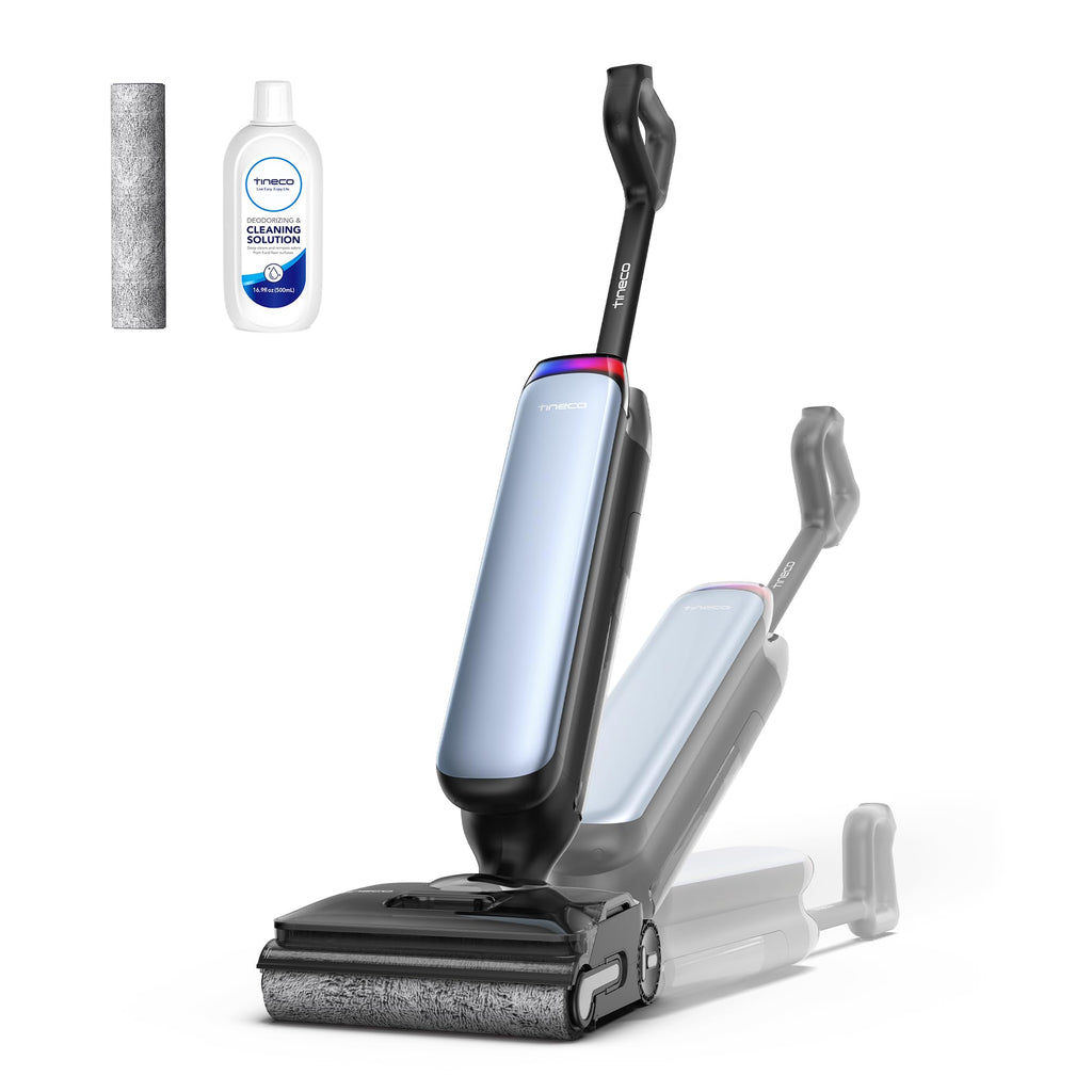 Tineco Floor One S9 Artist Steam Wet Dry Vacuum Cleaner, High-temp Steam Cleaning, 22kPa Suction, 360° SmoothDrive, Anti-Tangle Design, 185°F Flashdry, Long Runtime, 180° Lay-Flat