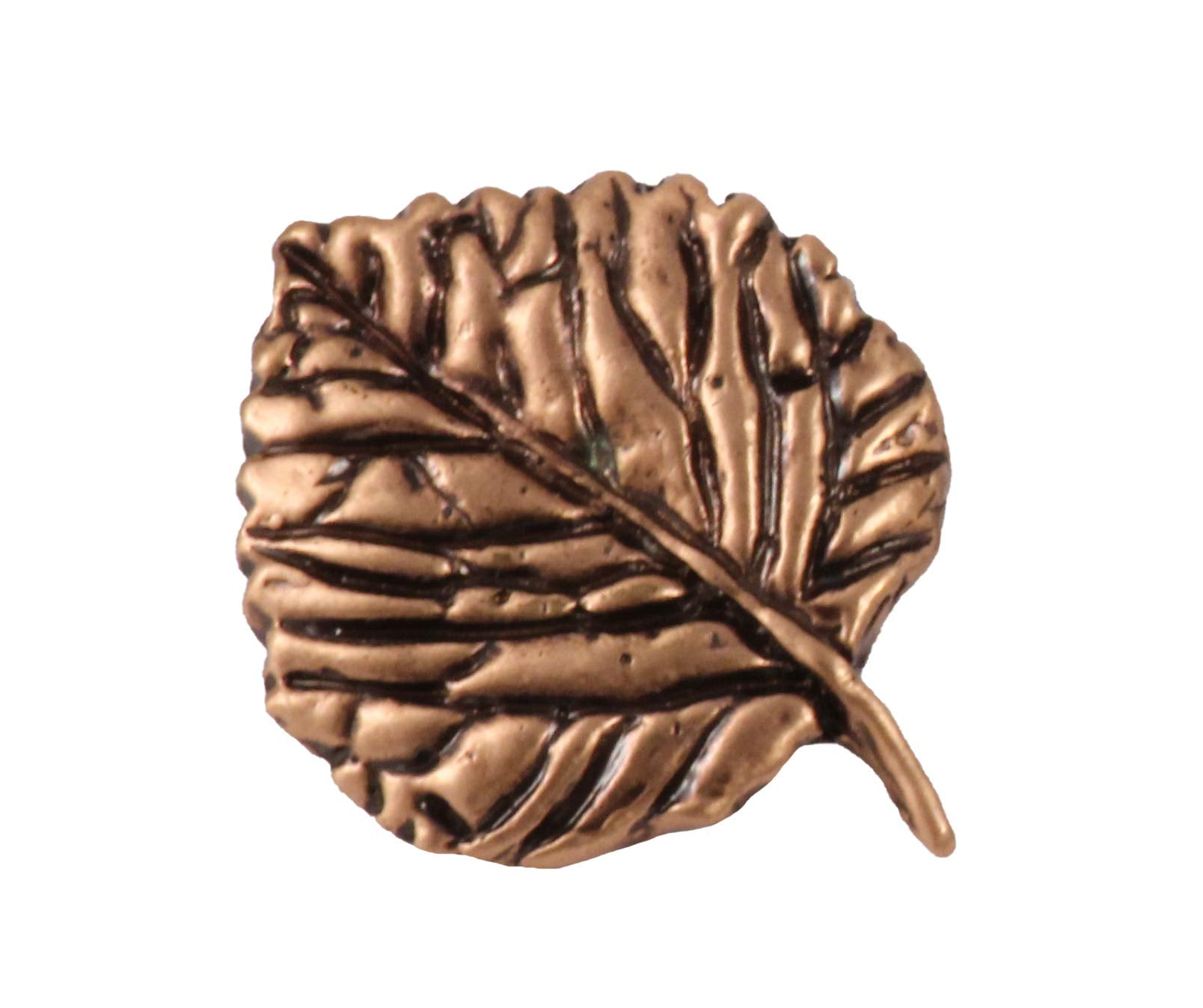 Handcrafted Tree Leaf Brooch and Lapel Pins - Canadian Maple, Maple, and Aspen Leaves - Pewter, Copper, Gold, Hand Painted - Handmade in The United States