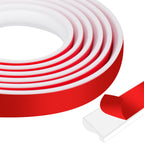 Xbaiyanr 10 Ft x 1.3'' Peel and Stick Wall Molding Trim,Chair Rail Wainscoting Panel,Self-Adhesive Flexible Molding Trim for Home Decoration & Wall Protection(White)