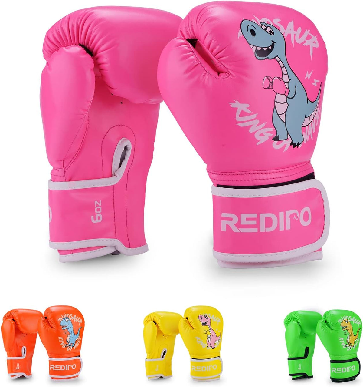 Kids Boxing Gloves for Boys and Girls, Youth Boxing Training Gloves for Kids 3-15, 4&6OZ Punching Bag Kickboxing Thai Mitts MMA Training Sparring Gloves