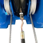 KATOOL AK-H115Z 2 Post Lift – 11,000 lbs Capacity, Hydraulic Vehicle Lift with 220V 4.0HP Motor and Double Point Lock Release Fit for Compact Cars, Trucks, and SUVs (AK-H115Z)