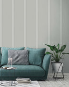 Papel de Parede Autoadesivo NextWall Faux Board and Batten (Cinza Porto)