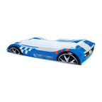 Hot Wheels & FUNBOY Kids Sleepover Bed & Air Mattress. Perfect for Sleepovers. Includes Carrying Storage Bag, Twin
