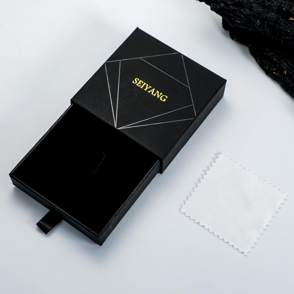 Seiyang Saint Necklace 925 Sterling Silver Patron Amulet Medal Jewelry for Men Women (with Gift Box)