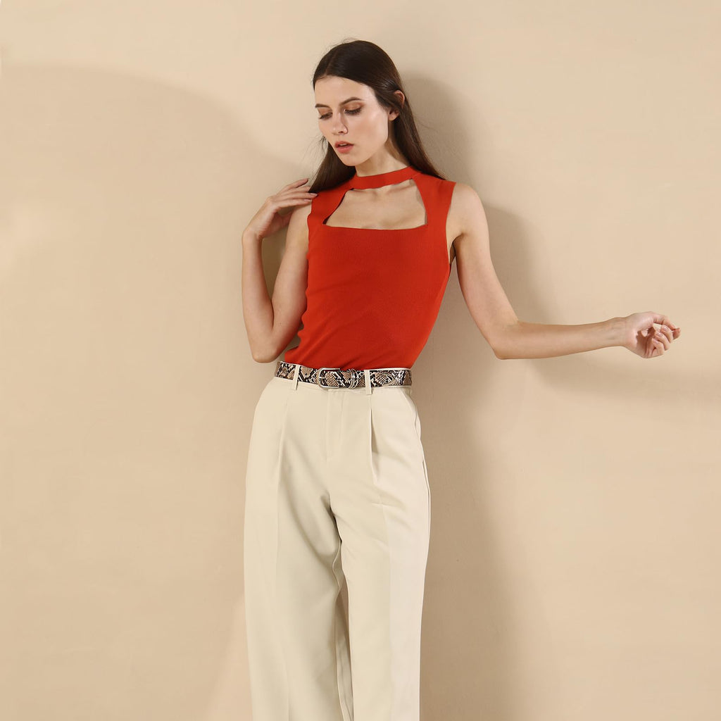 RISANTRY Women's Leather Belts for Jeans Dresses, Snakeskin Leather Waist Belt Fashion Ladies Belts with Gold Buckle