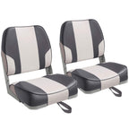 Leader Accessories A Pair of New Low Back Folding Boat Seats(2 seats)