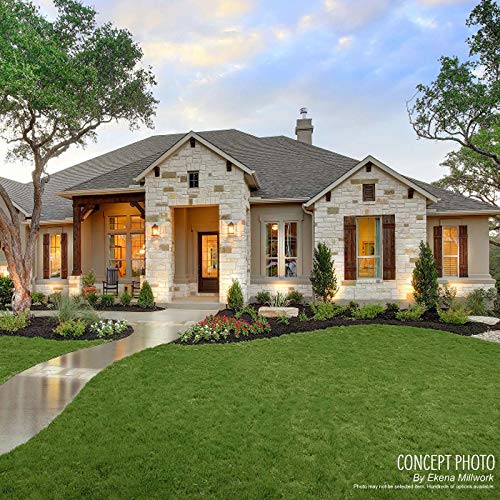 Ekena Millwork RBJ06S11X050RWR TimberCraft Zwei 5 3/8" Bretter Verbundene Board-n-Batten, Rustikale Holzläden (pro Paar), 10 3/4"B x 50"H, Grob gesägte Western Red Cedar