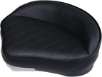 Pro Casting Boat Seat, Marine Grade Universal Fishing Bass Boat Seat Bike Butt Chair (Black)