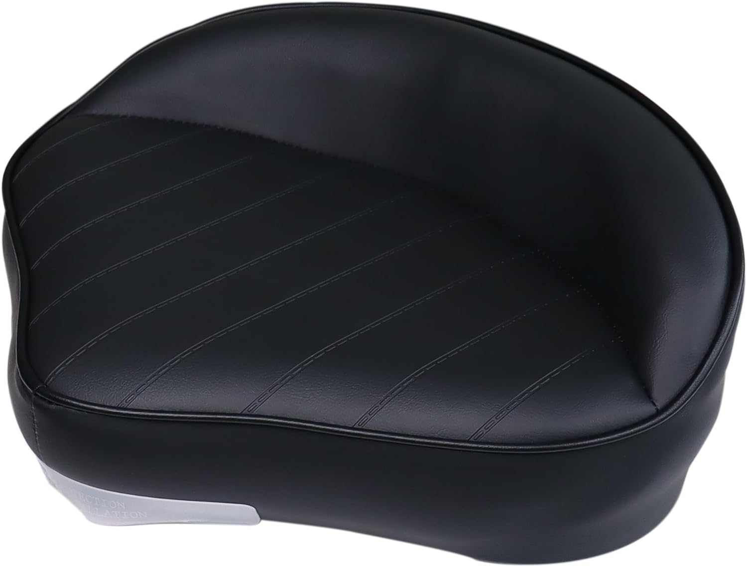 Pro Casting Boat Seat, Marine Grade Universal Fishing Bass Boat Seat Bike Butt Chair (Black)