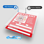 Pet Alert Safety Fire Rescue Sticker - Save Our Pets Emergency Inside Decal - House Home Window Door Sign