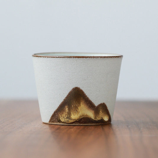 Handmade Vintage Chinese Stoneware Master Cup