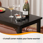 63" Bar Table, Bar Height Pub Table, Counter Height Bar Table, Rectangular High Top Kitchen & Dining Counter Tables with Sturdy Legs & Easy-to-Clean Top, Indoor use, Black - Grand Goldman