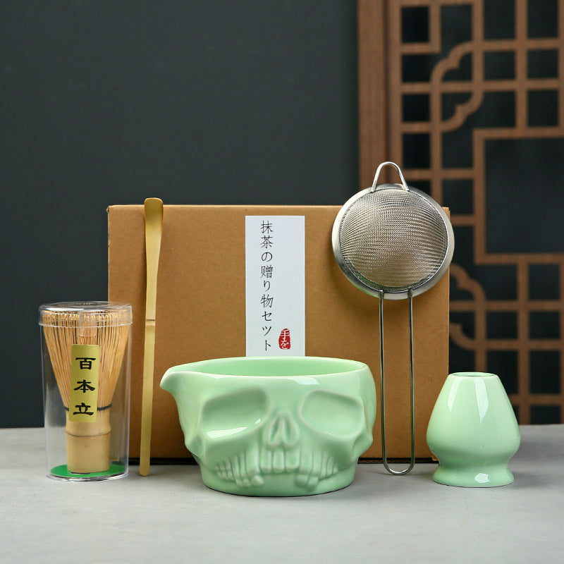 Tea Whisk Matcha Brush Hundred Benli Beat Tea Set
