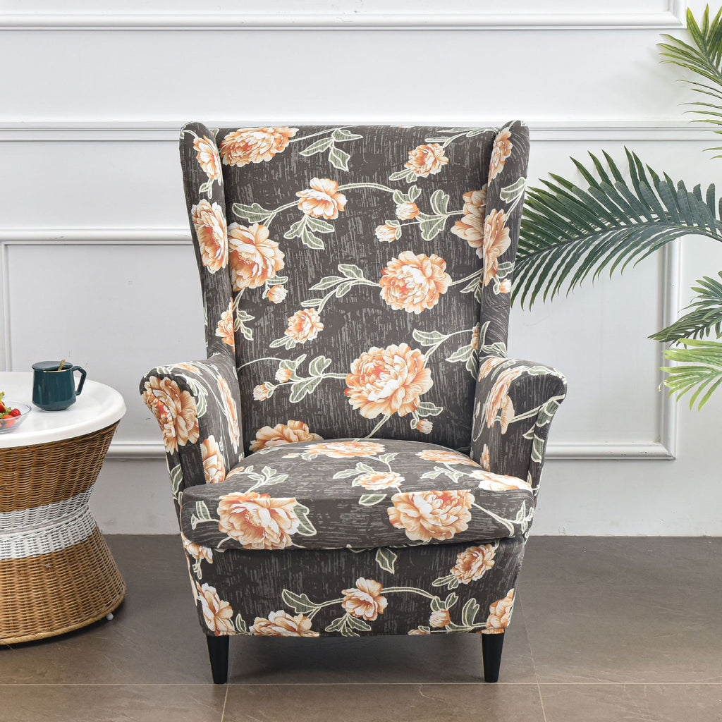 Printed Stretch American Style Sofa Chair Cover