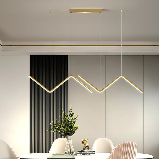 Modern Minimalist Living Room Led Chandelier