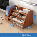 Bookshelf Desktop Office Folder Storage Rack