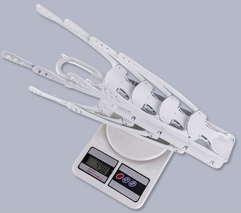 Retractable Clothes Hanger Folding Multifunctional Non-slip Storage Rack Clothing Rod Wardrobe Space Saver Laundry Shelf