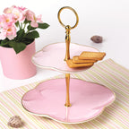 English Bone China Fruit Dessert Plate