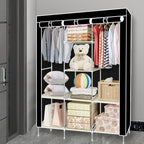 Metal Combination Simple Wardrobe Rental Room Steel Pipe Assembly Clothes Household Bedroom