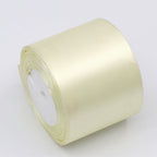 8CM Wide Ribbon Silk Colored Ribbons Wedding Supplies