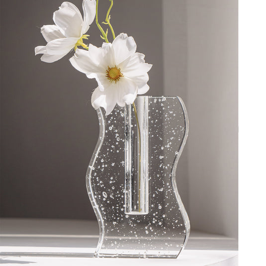 Transparent Crystal Vase Solidification Series Vase Fairy Spirit