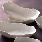 Creative Ultra-thin Bone China Irregular Salad Plate