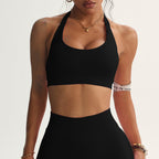 Machine Bag Halter Backless Bra