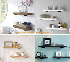 One-word Support Frame Load-bearing Thickened Shelf Wall Shelf