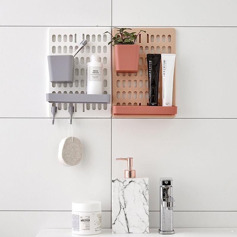 Hulbræt Hylde Hul-fri Opbevaringshylde På Væggen