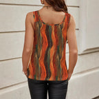 Women's Sleeveless Casual Vest T-shirt Top