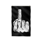 Dormitory Banner Funny Prank Middle Finger Flag