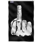 Dormitory Banner Funny Prank Middle Finger Flag